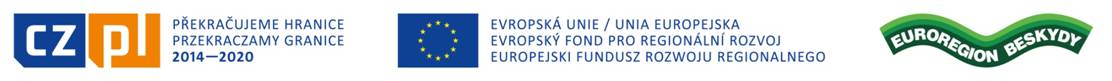 Evropský fondu pro regionální rozvoj v rámci Interreg V-A Česká republika – Polsko Fond mikroprojektů Euroregionu Beskydy logo